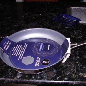 Cuisinart® DS Induction Ready Nonstick 12-Inch Hard Anodized Skillet with Helper